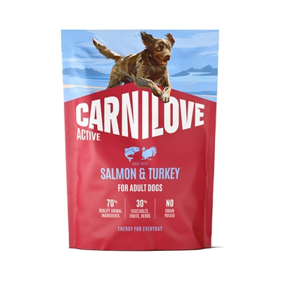 Carnilove Active Adult All Breeds Salmon / Turkey 4 Kg