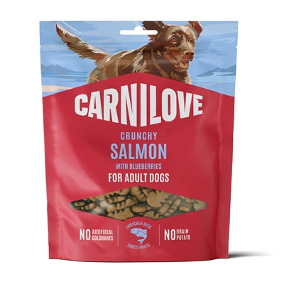 Carnilove Crunchy Snack Salmon / Blueberries 200 Gr