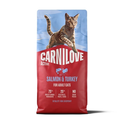 Carnilove Active Adult All Breeds Salmon / Turkey 4 Kg