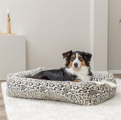 Trixie Hondenmand Leo Hoekig Panterprint Creme 60X50 Cm
