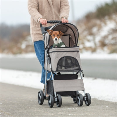 Trixie Hondenbuggy Maximaal 15 Kg Taupe 47X80X100 Cm