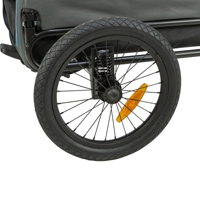 Trixie Fietskar Tot 45 Kg Blauw / Grijs L 81X112/155X112 Cm