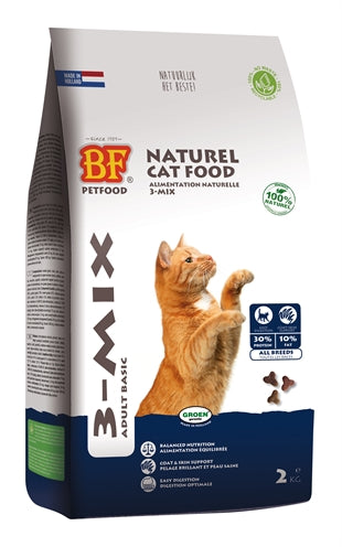 Bf Petfood Kattenvoeding Kat 3-Mix 2 Kg