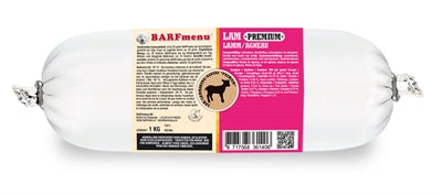 Barfmenu Lam Premium Hondenvoer 1000 Gr